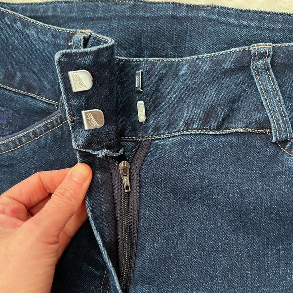 PIPER By SMARTPAK Stretch Denim Full Seat Breeches Riding Jeans - Picture 10 of 15